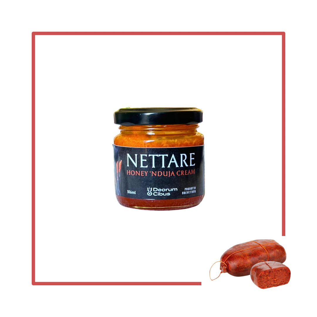 Nettare miele alla nduja Deorum Cibus