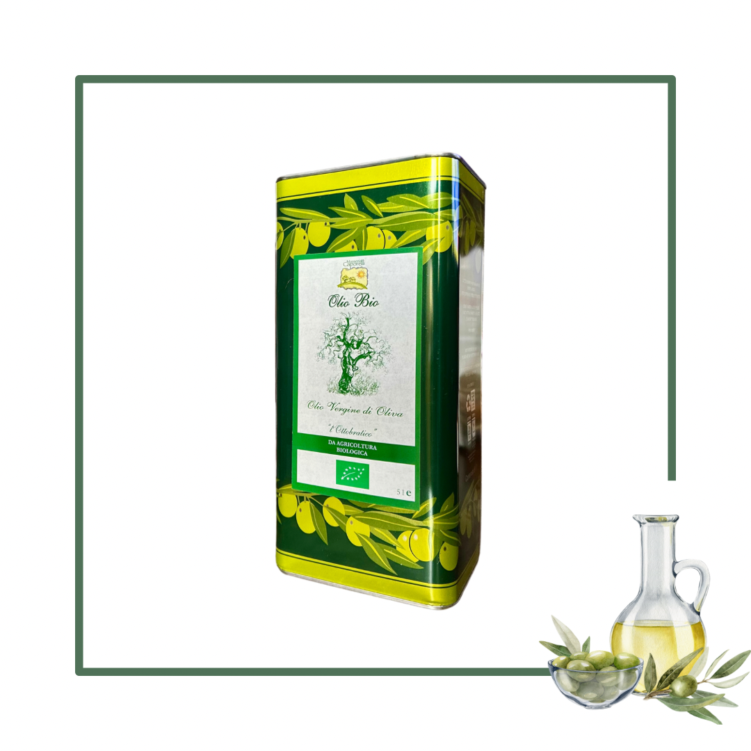 Olio d’oliva biologico calabrese 5l