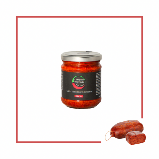 Nduja di Spilinga in vasetto da 180g di Luigi Caccamo 