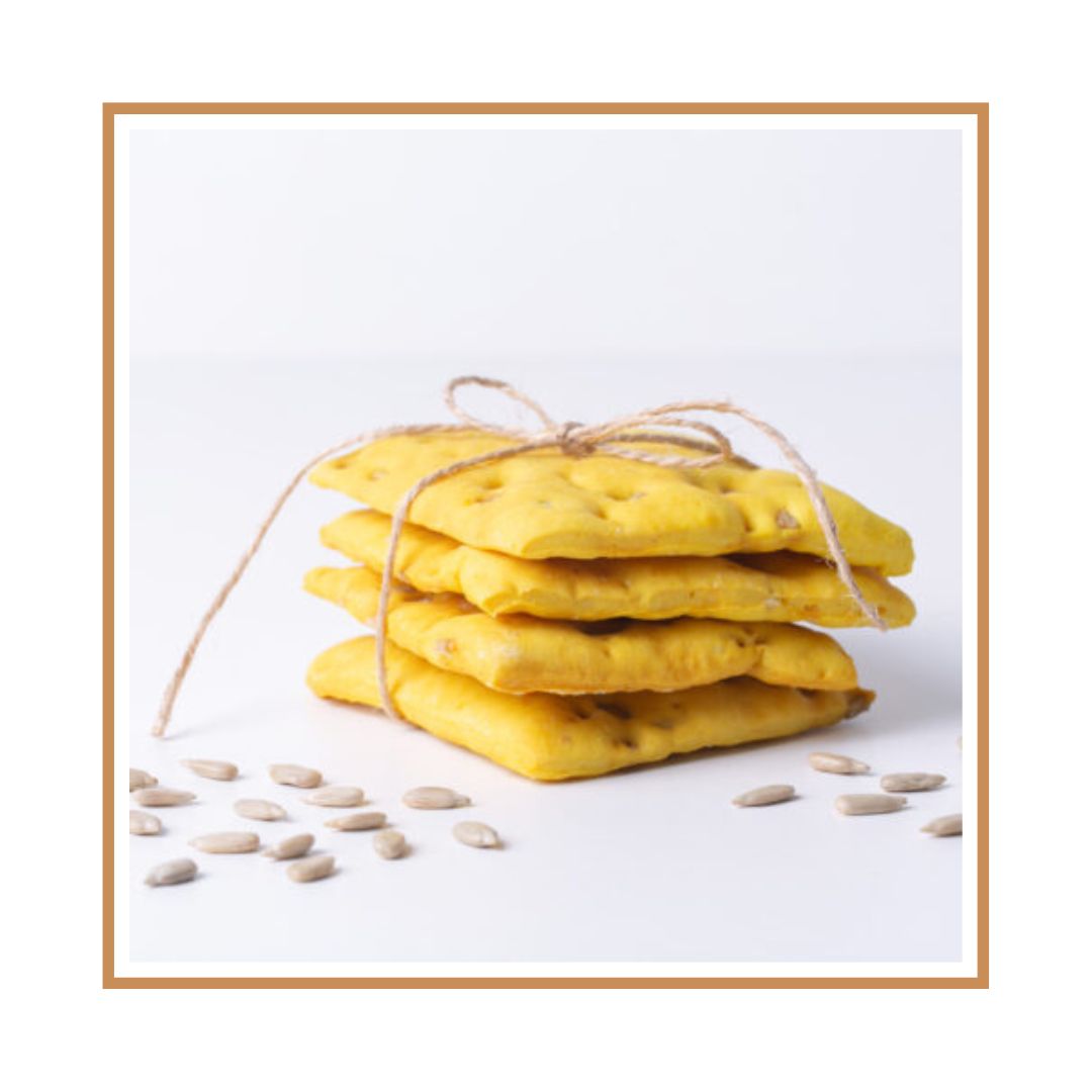 Crackers cereali e curcuma - 150 g