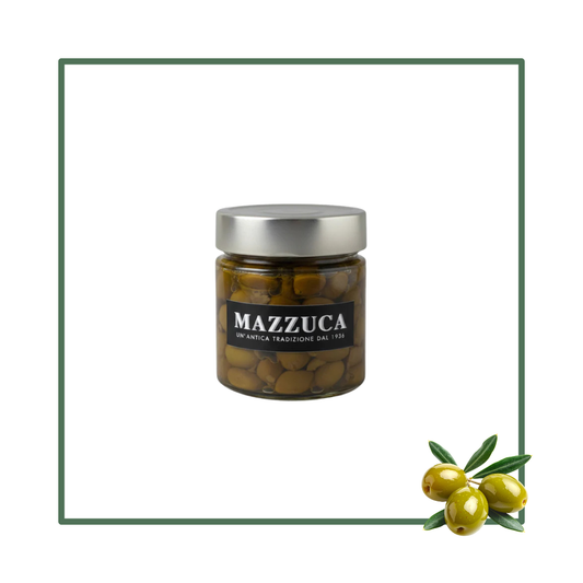 Olive schiacciate sott’olio – 190 g