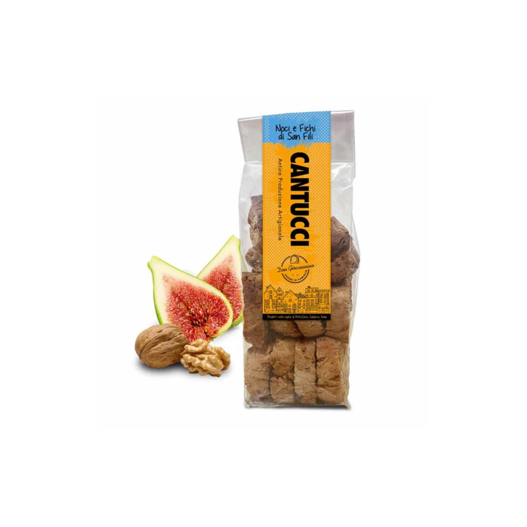 Cantucci artigianali con noci e fichi di San Fili