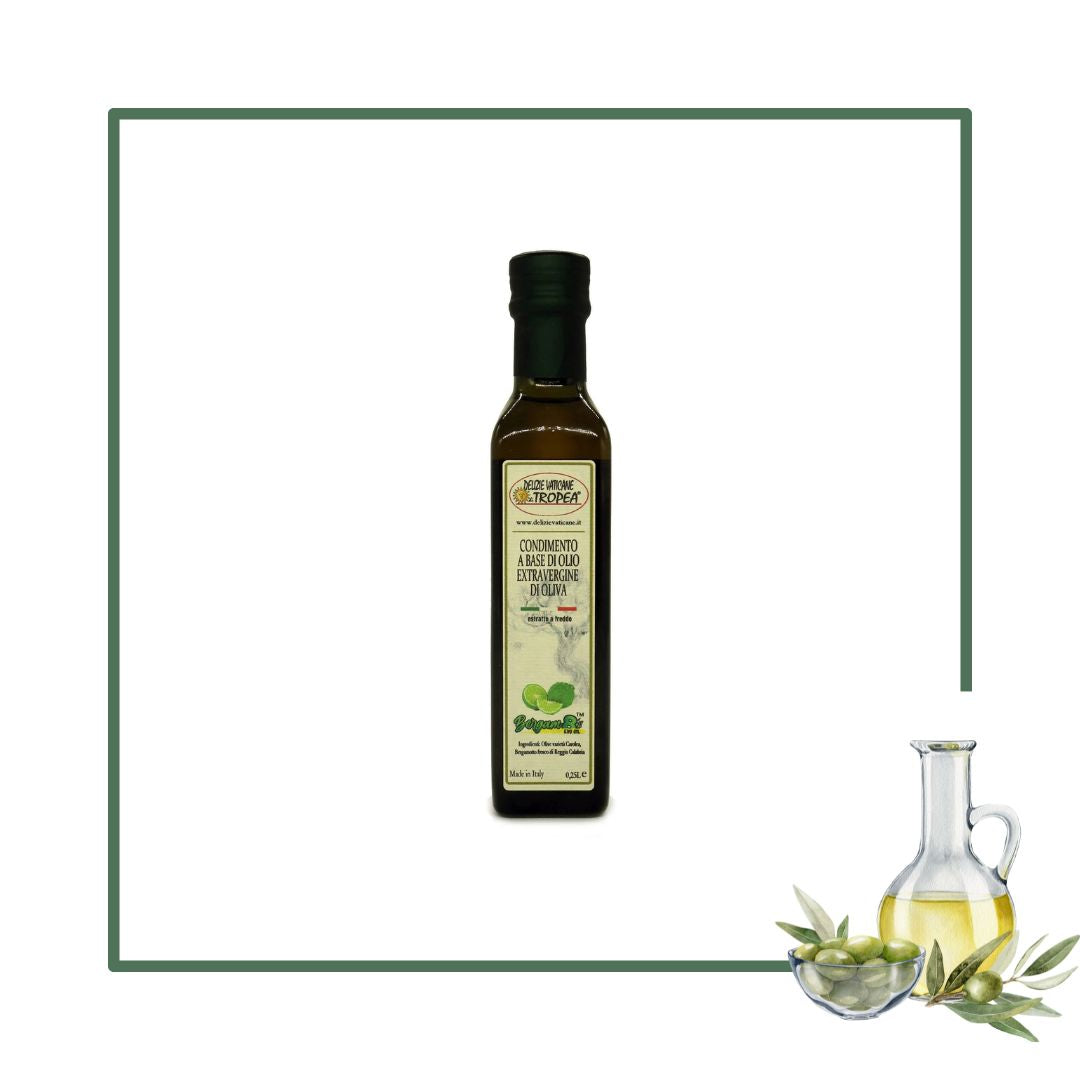 Olio evo aromatizzato  al bergamotto