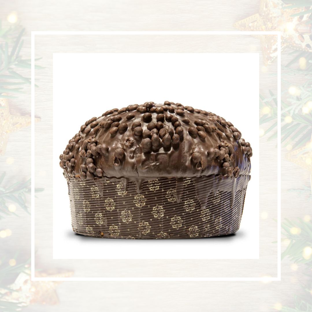 panettone artigianle al cioccolato fondente 